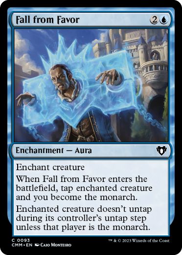 [093]【EN】【FOIL】失墜/Fall from Favor【CMM】[C][青]