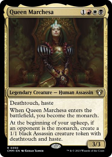 [350]【EN】【FOIL】マルチェッサ女王/Queen Marchesa【CMM】[R][多色]