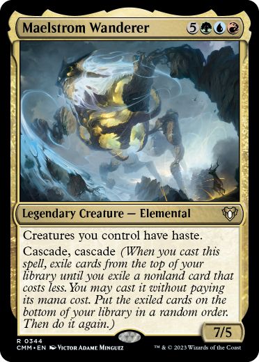 [344]【EN】【FOIL】大渦の放浪者/Maelstrom Wanderer【CMM】[R][多色]