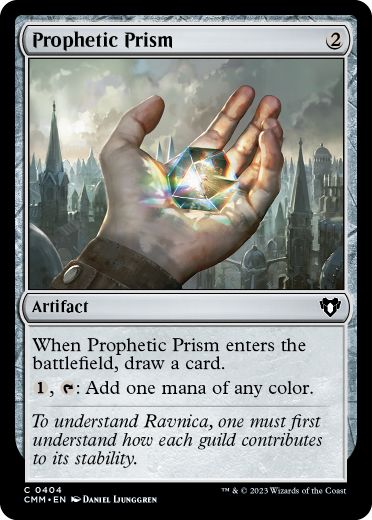 [404]【EN】【FOIL】予言のプリズム/Prophetic Prism【CMM】[C][茶]