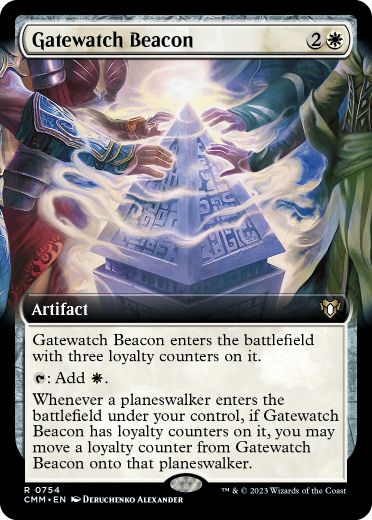 [754]【EN】■拡張アート■ゲートウォッチの標/Gatewatch Beacon【CMM】[R][白]