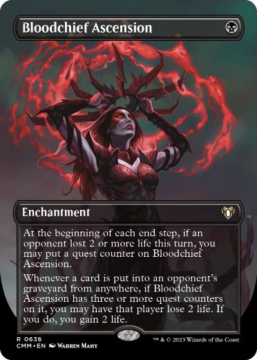 [636]【EN】■ボーダーレス■血の長の昇天/Bloodchief Ascension【CMM】[R][黒]
