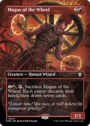 [643]【EN】■ボーダーレス■輪の大魔術師/Magus of the Wheel【CMM】[R][赤]