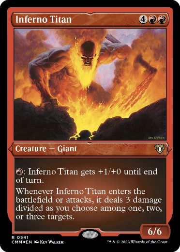 [541]【EN】【エッチングFOIL】業火のタイタン/Inferno Titan【CMM】[R][赤]
