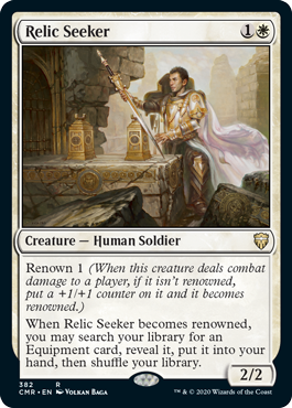 [382]【EN】秘宝の探求者/Relic Seeker【CMR】[R][白]