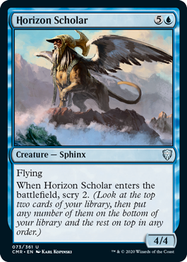 [073]【EN】地平の識者/Horizon Scholar【CMR】[U][青]