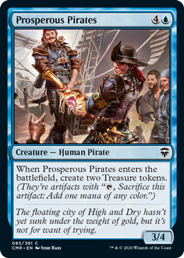 [085]【EN】裕福な海賊/Prosperous Pirates【CMR】[C][青]