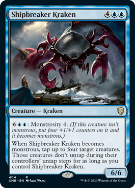 [404]【EN】船壊しのクラーケン/Shipbreaker Kraken【CMR】[R][青]