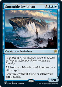 [407]【EN】嵐潮のリバイアサン/Stormtide Leviathan【CMR】[R][青]