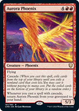 [161]【EN】オーロラのフェニックス/Aurora Phoenix【CMR】[R][赤]