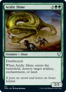 [421]【EN】酸のスライム/Acidic Slime【CMR】[U][緑]