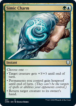 [451]【EN】シミックの魔除け/Simic Charm【CMR】[U][多色]