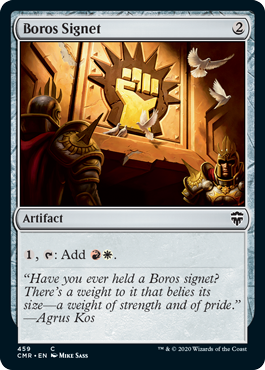 [459]【EN】ボロスの印鑑/Boros Signet【CMR】[C][茶]