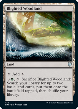 [476]【EN】荒廃した森林/Blighted Woodland【CMR】[U][土地]