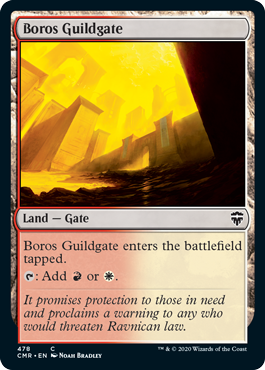 [478]【EN】ボロスのギルド門/Boros Guildgate【CMR】[C][土地]