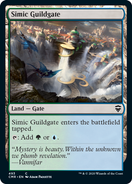 [493]【EN】シミックのギルド門/Simic Guildgate【CMR】[C][土地]