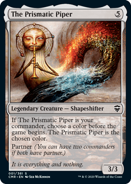 [001]【EN】【FOIL】虹色の笛吹き/The Prismatic Piper【CMR】[C][無]