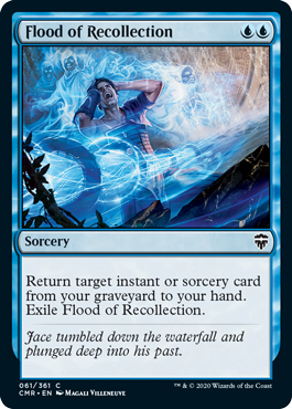 [061]【EN】【FOIL】想起横溢/Flood of Recollection【CMR】[C][青]