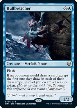 [074]【EN】【FOIL】船殻破り/Hullbreacher【CMR】[R][青]