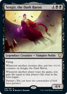 [149]【EN】【FOIL】闇の男爵、センギア/Sengir, the Dark Baron【CMR】[R][黒]