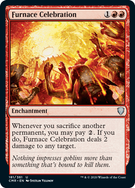 [181]【EN】【FOIL】炉の式典/Furnace Celebration【CMR】[U][赤]
