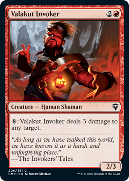 [206]【EN】【FOIL】ヴァラクートの発動者/Valakut Invoker【CMR】[C][赤]