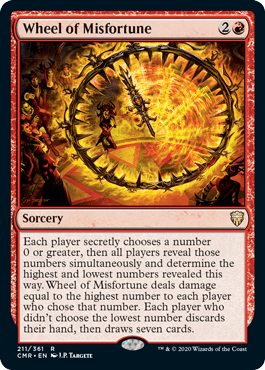 [211]【EN】【FOIL】災難の輪/Wheel of Misfortune【CMR】[R][赤]