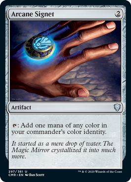[297]【EN】【FOIL】秘儀の印鑑/Arcane Signet【CMR】[U][茶]
