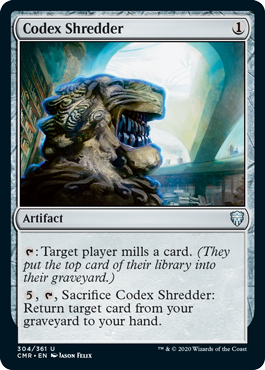 [304]【EN】【FOIL】写本裁断機/Codex Shredder【CMR】[U][茶]