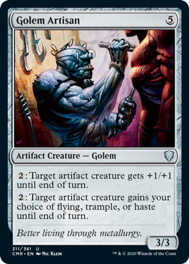 [311]【EN】【FOIL】ゴーレムの職工/Golem Artisan【CMR】[U][茶]