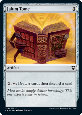 [318]【EN】【FOIL】ジェイラム秘本/Jalum Tome【CMR】[C][茶]