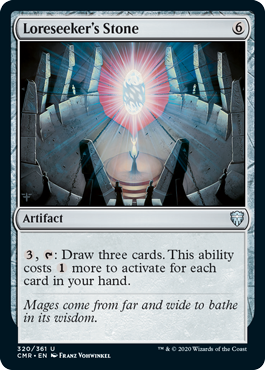 [320]【EN】【FOIL】伝承探求者の石/Loreseeker's Stone【CMR】[U][茶]