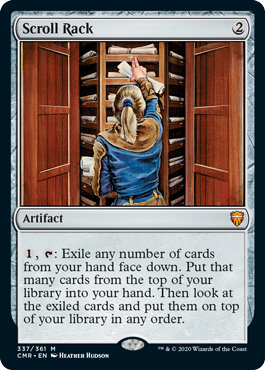 [337]【EN】【FOIL】巻物棚/Scroll Rack【CMR】[M][茶]