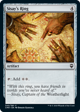 [340]【EN】【FOIL】シッセイの指輪/Sisay's Ring【CMR】[C][茶]