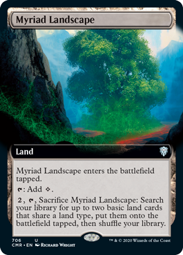 [706]【EN】■拡張アート■無限地帯/Myriad Landscape【CMR】[U][土地]