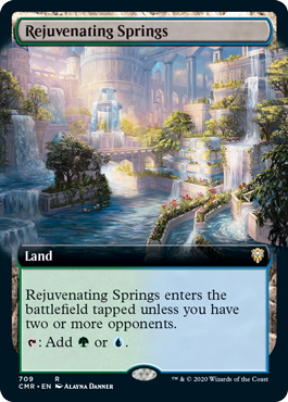 [709]【EN】■拡張アート■回復の温泉/Rejuvenating Springs【CMR】[R][土地]