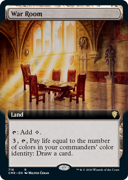 [716]【EN】■拡張アート■作戦室/War Room【CMR】[R][土地]