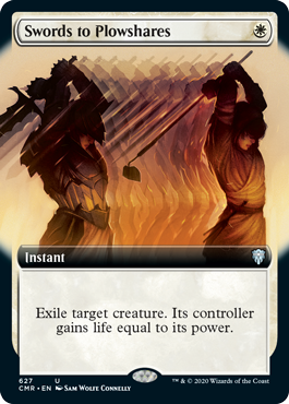 [627]【EN】【FOIL】■拡張アート■剣を鍬に/Swords to Plowshares【CMR】[U][白]