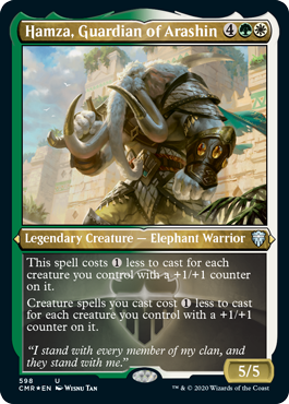 [598]【EN】【エッチングFOIL】アラシンの守護者、ハムザ/Hamza, Guardian of Arashin【CMR】[U][多色]