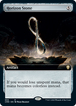 [694]【EN】【FOIL】■拡張アート■地平石/Horizon Stone【CMR】[R][茶]