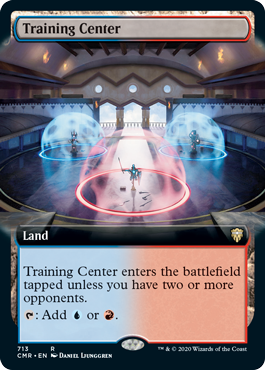 [713]【EN】【FOIL】■拡張アート■訓練施設/Training Center【CMR】[R][土地]