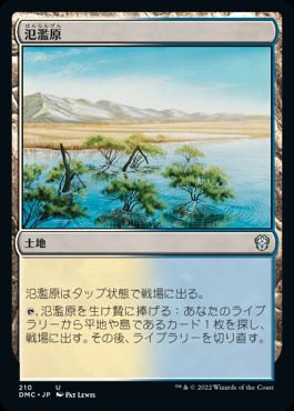 [210]【JP】氾濫原/Flood Plain【DMC】[U][土地]