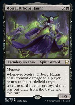 [006]【EN】アーボーグの憑依者、モイラ/Moira, Urborg Haunt【DMC】[R][黒]