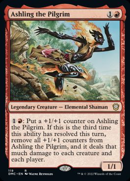 [119]【EN】巡礼者アシュリング/Ashling the Pilgrim【DMC】[R][赤]