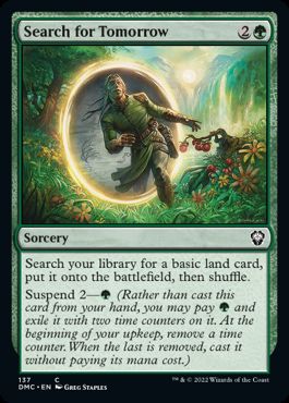 [137]【EN】明日への探索/Search for Tomorrow【DMC】[C][緑]