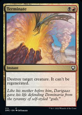 [172]【EN】終止/Terminate【DMC】[C][多色]