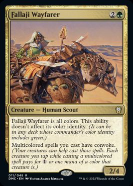 [011]【EN】ファラジの旅人/Fallaji Wayfarer【DMC】[R][多色]