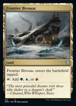 [212]【EN】開拓地の野営地/Frontier Bivouac【DMC】[U][土地]