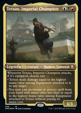 [066]【EN】【エッチングFOIL】帝国の英雄、テツオ/Tetsuo, Imperial Champion【DMC】[M][多色]