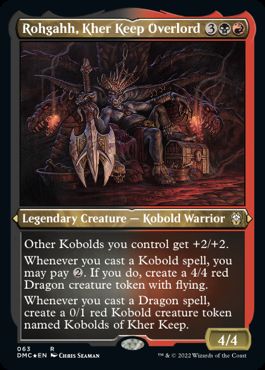 [063]【EN】【エッチングFOIL】カー砦の首領、ロフガフフ/Rohgahh, Kher Keep Overlord【DMC】[R][多色]